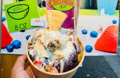Natural and fresh Açaí